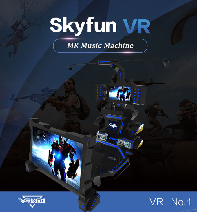 Arcade Oyun Skyfun 9D VR Simülatörü Müzik Oyunu ile 12 Ay Garanti