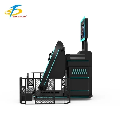 SKYFUN 360° Tam Dönümlü VR Hareket Simülatörü Sürüşü. Dinamik Platform, AR/VR Oyun İçeriği, 4K kulaklık, Hareket İzleme, Haptik Geri İleti ve Çok oyunculu Destek ile Sürükleyici Sanal Gerçeklik Sandalyesi