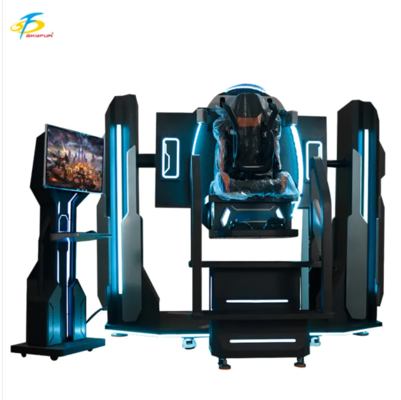 720 ° VR Eğlenceli Ters Yıldız Tek Oyunculu Simülatör   Exclusive 361° Rotation, Büyük Hareket Arası, Premium Yapım, Yumuşak Immersive VR Gaming