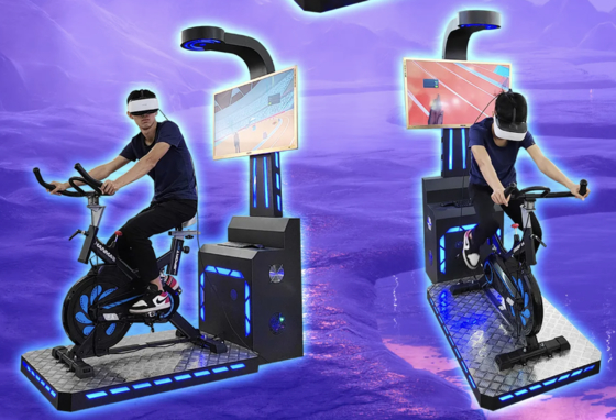 Sürüş Simülatörü VR Fitness Ekipmanı VR Bisiklet Simülatörü Çin VR Bisiklet Üretici SKYFUN