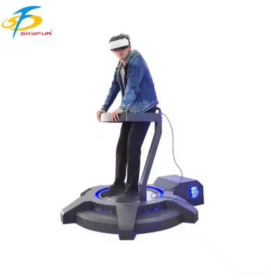 VR Sallama Makinesi Vibrating Platform, 22 inçlik dokunmatik ekran, 100+ VR Videoları ile Kompakt VR Simülatörü