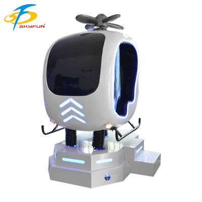 9 boyutlu VR Uçuş Simülatörü    Interactive Helicopter & Airplane VR Game, Multi-Degree Motion, Joystick Control, High-Definition VR Experience for Arcades