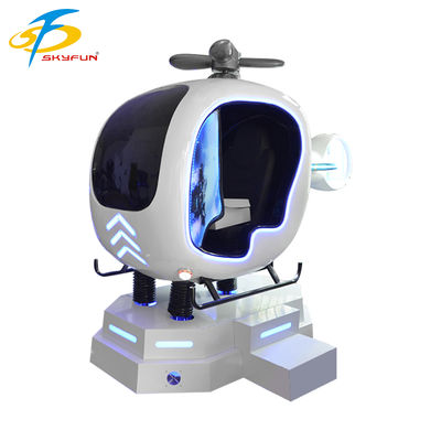 9 boyutlu VR Uçuş Simülatörü    Interactive Helicopter & Airplane VR Game, Multi-Degree Motion, Joystick Control, High-Definition VR Experience for Arcades