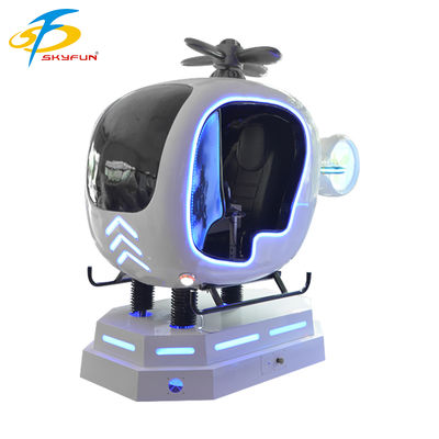 9 boyutlu VR Uçuş Simülatörü    Interactive Helicopter & Airplane VR Game, Multi-Degree Motion, Joystick Control, High-Definition VR Experience for Arcades