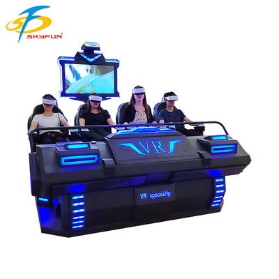 9D VR 4 Koltuklu Sineması 100'den fazla Film ve 15 Interaktif Oyunlu Çok kişilik Immersive VR Tiyatrosu, Deepoon VR Gözlükleri