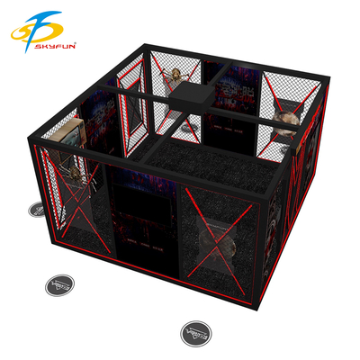 2 Player VR Room Escape – Interactive Platform VR with Multiplayer Puzzle Gameplay, Cooperative Challenges & HTC Headset for Immersive Escape Room Experience