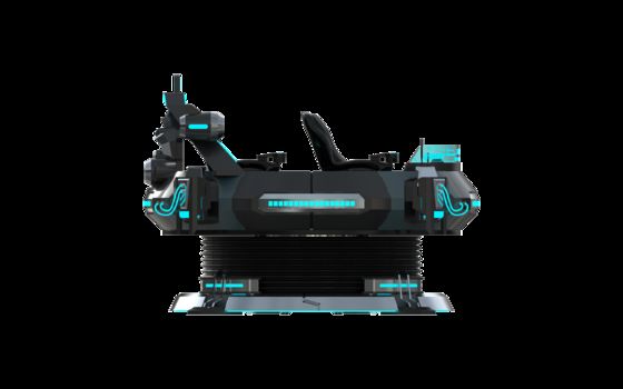Özel FUN UFO 5 Koltuklu VR Sinema Simülatörü. Çok oyunculu 9 boyutlu VR Motion Ride DPVR Gözlüğü, 32 inçlik monitör, Güvenilir Sempre Wire Loop ve Büyük Hareket Sistemi ile.
