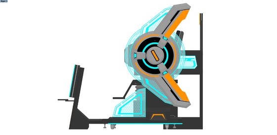 EĞLENCE Sineması 4 Koltuklu VR Sinema Simülatörü | Büyük Ön Ekranlı, Birleştirme Tasarımlı, DPVR Gözlüklü ve Dinamik Özel Efektli Çok Oyunculu 9D VR Hareketli Sürüş - SKYFUN Üreticisi