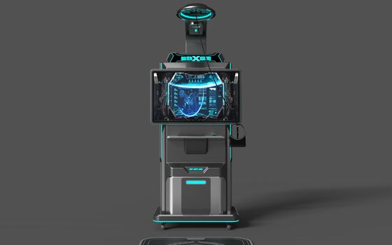 VR Paylaşımı VR Atış Simülatörü | Madeni Paralı Self-Servis, Android Sistemi, Düşük Maliyetli VR Atış Oyunu, Pico Tabanca Gözlükleri & 32 İnç Monitör – SKYFUN Üreticisi