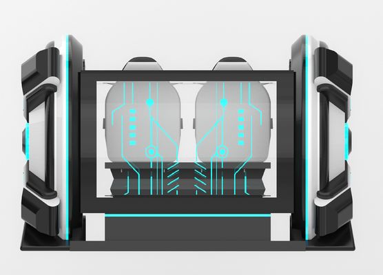 Eğlenceli Zaman Makinesi 2 Koltuklu VR Sinema Simülatörü.