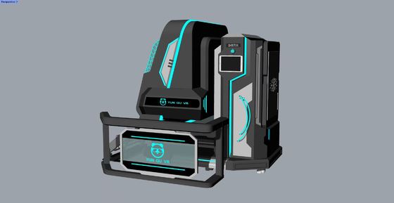 Eğlenceli Döner Yıldız 2 Koltuk VR Simülatörü. 360° Sonsuz Dönüş, Kompakt Tasarım, Özel Efektlerle 20 Oyun, DPVR E3S Gözlükleri ve 32 Inçlik Monitör