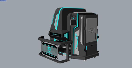 Eğlenceli Döner Yıldız 2 Koltuk VR Simülatörü. 360° Sonsuz Dönüş, Kompakt Tasarım, Özel Efektlerle 20 Oyun, DPVR E3S Gözlükleri ve 32 Inçlik Monitör