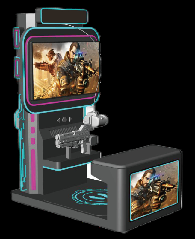 Eğlenceli Flyer VR Çekim Simülatörü. Parça ve QR Ödeme Kendine Hizmet, Koltuk Tasarımı ile VR Çekim, 10+ Oyunlar, DPVR E3S Gözlükleri ve 42 Inçlik Monitör SKYFUN Üretici