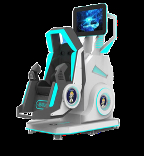 Eğlenceli Döner Yıldız 1 Koltuk 360° VR Simülatörü. Sonsuz Dönüşüm, Kompakt Tasarım, Özel Efektlerle 20 Oyun, DPVR E3S Gözlükleri ve 32 Inçlik Monitör