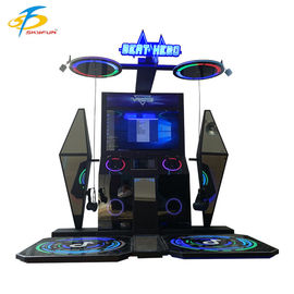 Duyarlı Ekranlı Ses Müzikli Beat 9D VR Simülatörü 55 Inch 1500W