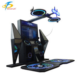2 Oyuncu Dokunmatik Ekranlı Sabre Arcade Oyun 9D VR Simülatörü yendi