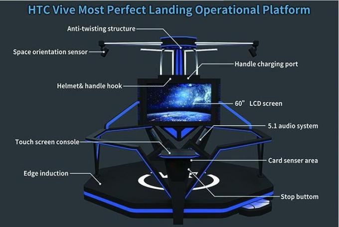 Elektrikli hareket binmek HTC Vive VR uzay yürüyüş 9d hareket binmek kamyon mobil 9d sinema